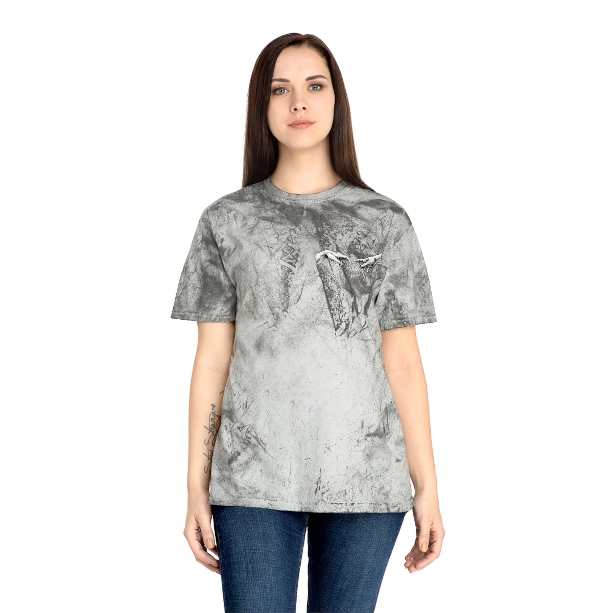 Artistic Unisex Color Blast T-Shirt - Casual Wear, Gift for Art Lovers, Graphic Tee, Unique Style, Everyday Comfort